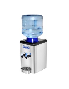 Distributore d'acqua fredda da tavolo serie3 di Canaletas con bottiglia riutilizzabile
