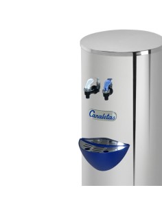 Edelstahl Netzwerkbrunnen Serie 7ID mit kaltem und heißem Wasser von Rinnen 2