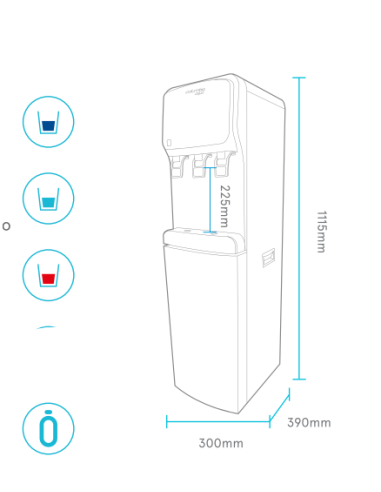 Wal  water dispenser | Columbia
